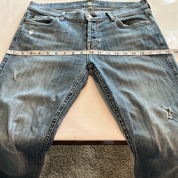 7 For All Mankind Josefina Skinny Boyfriend Size 28 - Picture 5 of 16